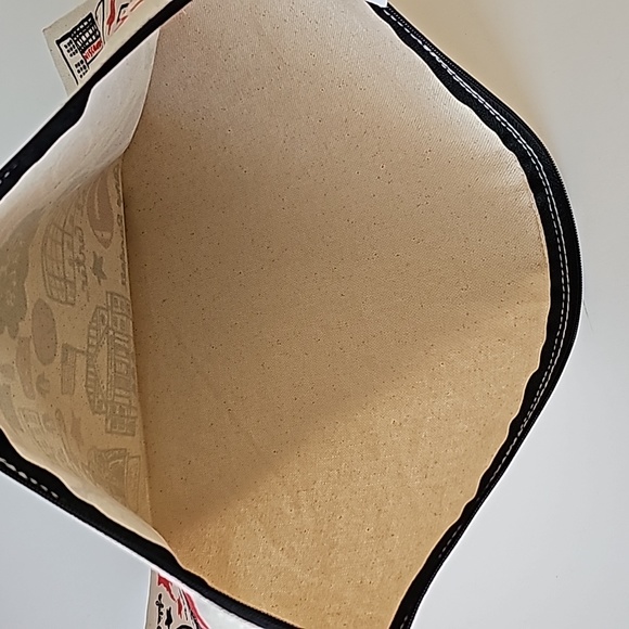 NWT University of Wisconsin Madison Zipper Case Bag Pouch featuring Julia Gash - Picture 4 of 4